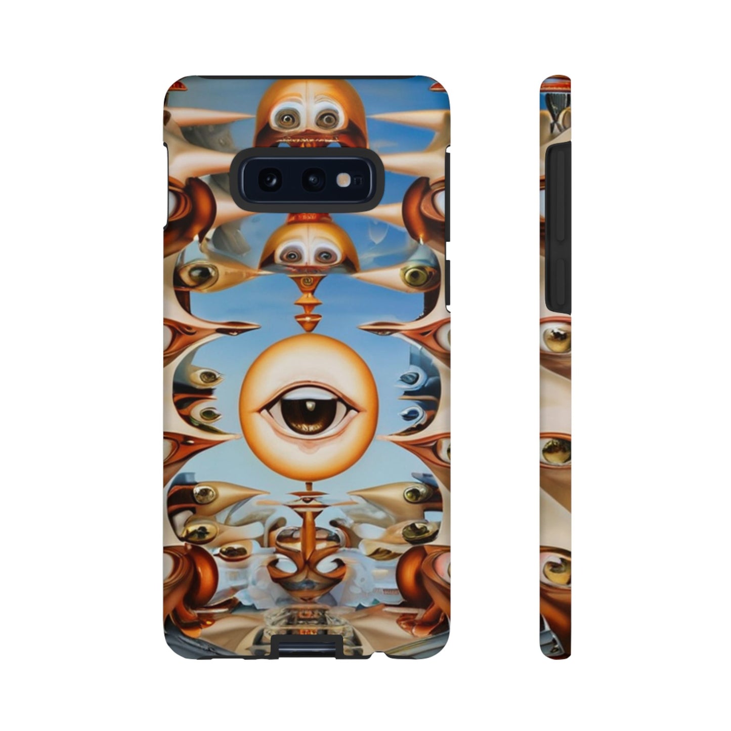 Surreal Suspect Custom Phone Case for Samsung Galaxy S10–S10 Plus, S20–S20 Ultra, S21, S22, S23, S24 Ultra - Designed by Thalia