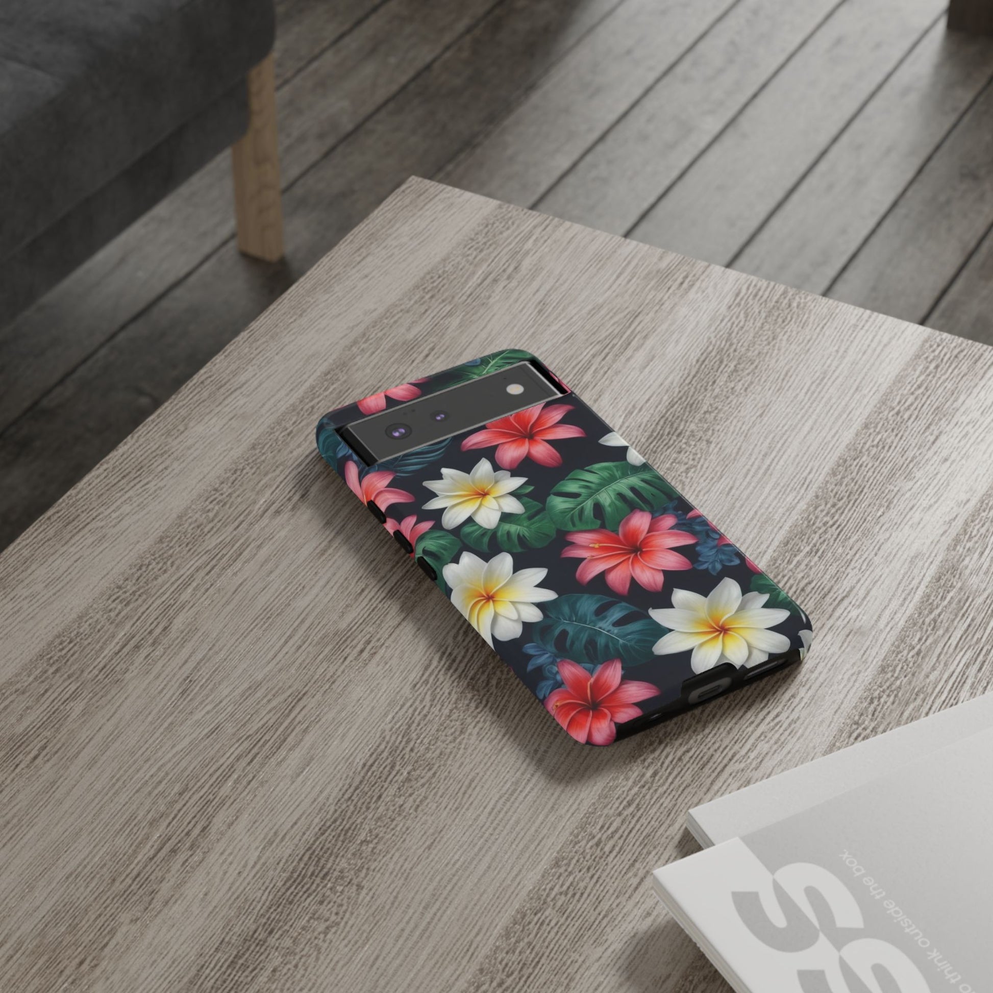 Hawaiian Flowers Phone Case for Google Pixel 8 Pro, Pixel 8, Pixel 7, Pixel 6 Pro, Pixel 6, Pixel 5 5G - Designed by Thalia