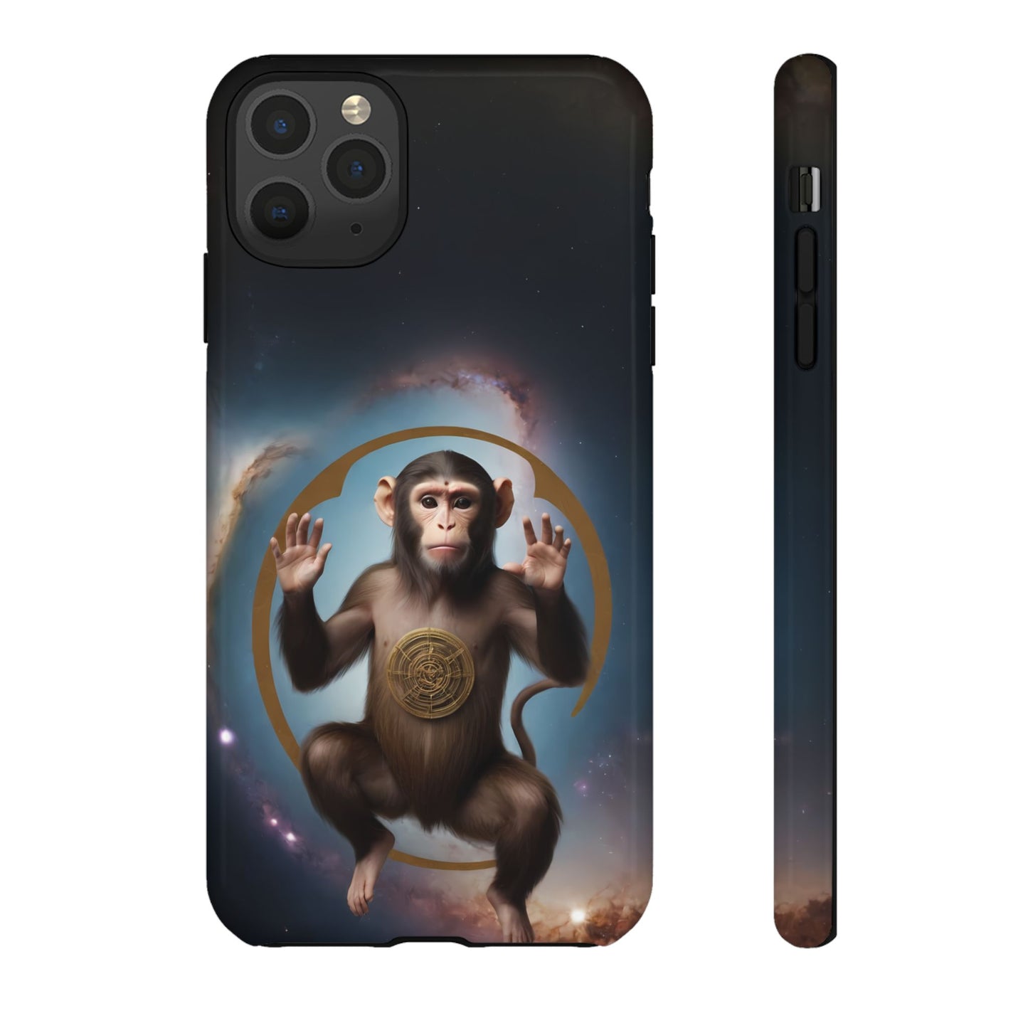 Chinese Zodiac Monkey Phone Case for iPhone 8–16 Pro Max, iPhone 8 Plus–13 Mini, iPhone XS–XS Max, iPhone 11–14 Pro Max - Designed by Thalia