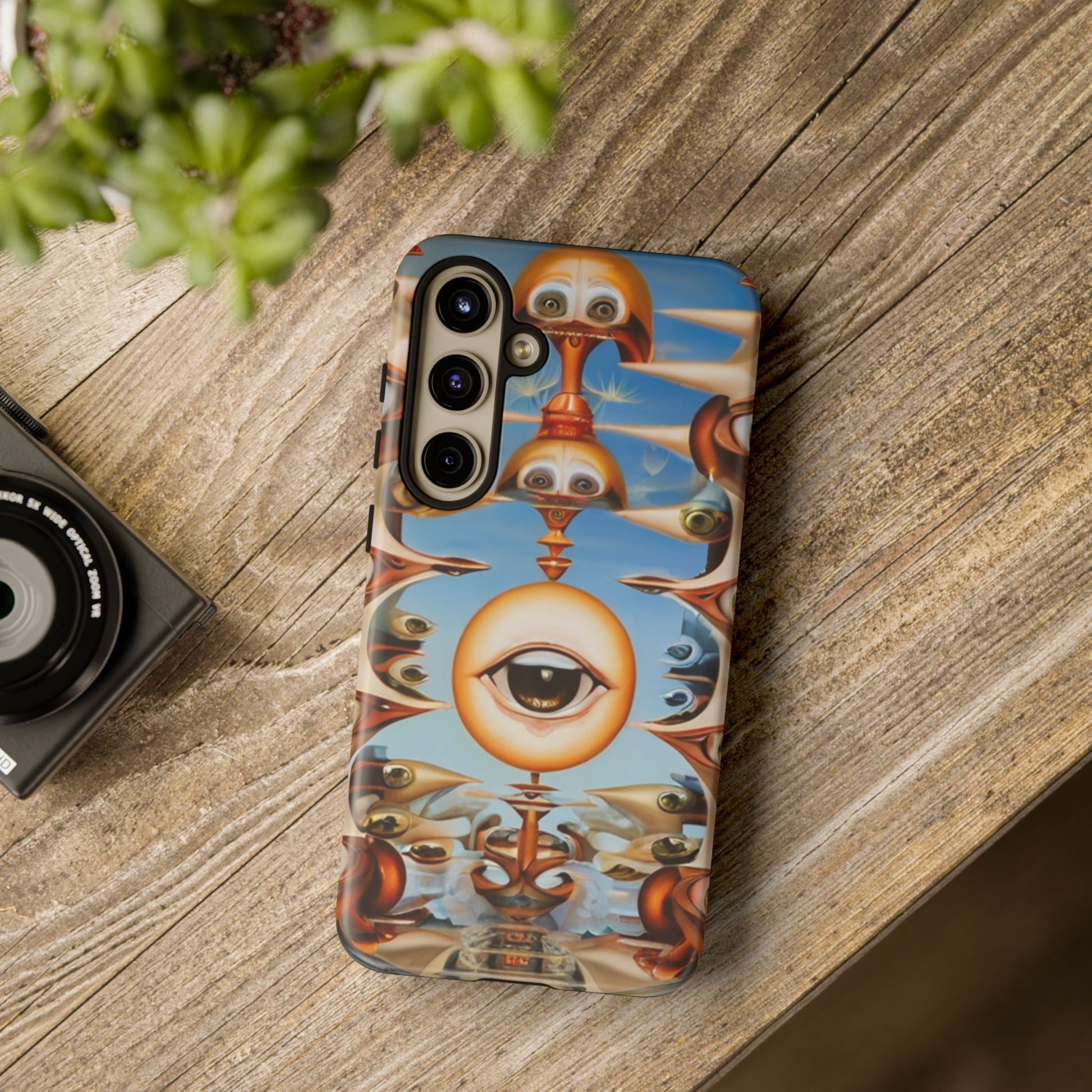 Surreal Suspect Custom Phone Case for Samsung Galaxy S10–S10 Plus, S20–S20 Ultra, S21, S22, S23, S24 Ultra - Designed by Thalia