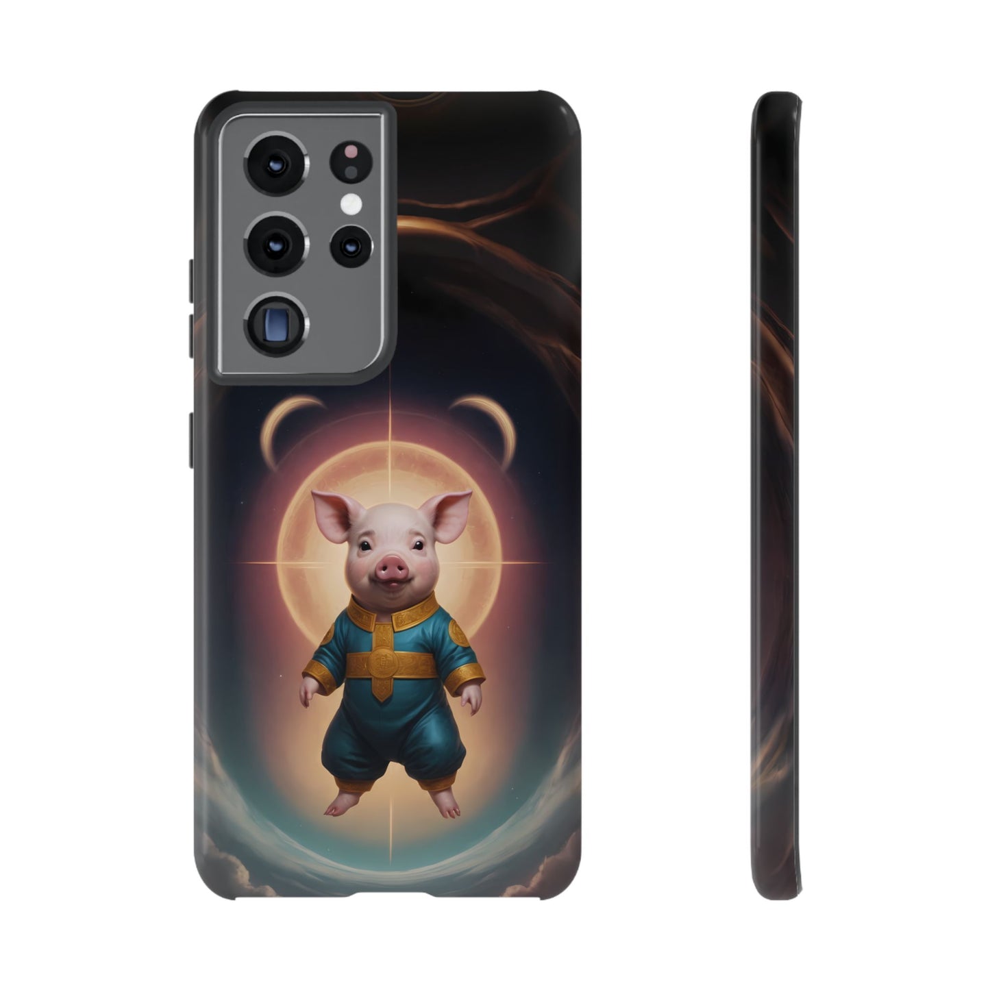 Chinese Zodiac Pig Phone Case for Samsung Galaxy S10–S24 - Designed by Thalia