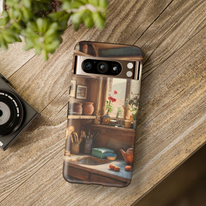 Vintage Vignettes Custom Phone Case for Google Pixel 8–Pixel 8 Pro, Pixel 7, Pixel 6 Pro, Pixel 6, Pixel 5 5G - Designed by Thalia