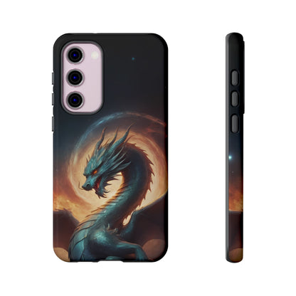 Chinese Zodiac Dragon Phone Case for iPhone 8–16 Pro Max, Pixel 5–8 Pro, Galaxy S10–S24 Ultra - Designed by Thalia