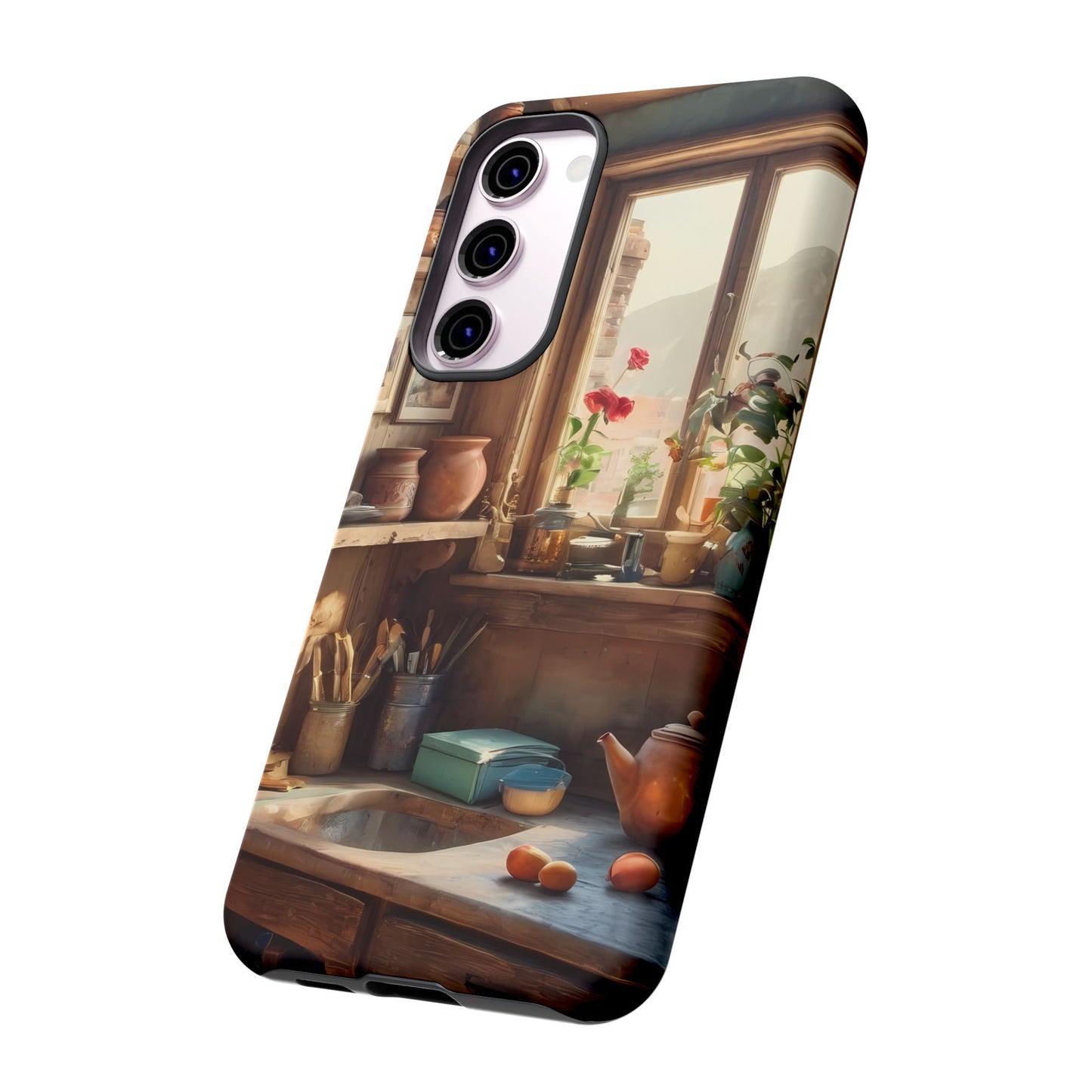 Vintage Vignettes Phone Case for iPhone 8–16 Pro Max, Pixel 5–8 Pro, Galaxy S10–S24 Ultra - Designed by Thalia