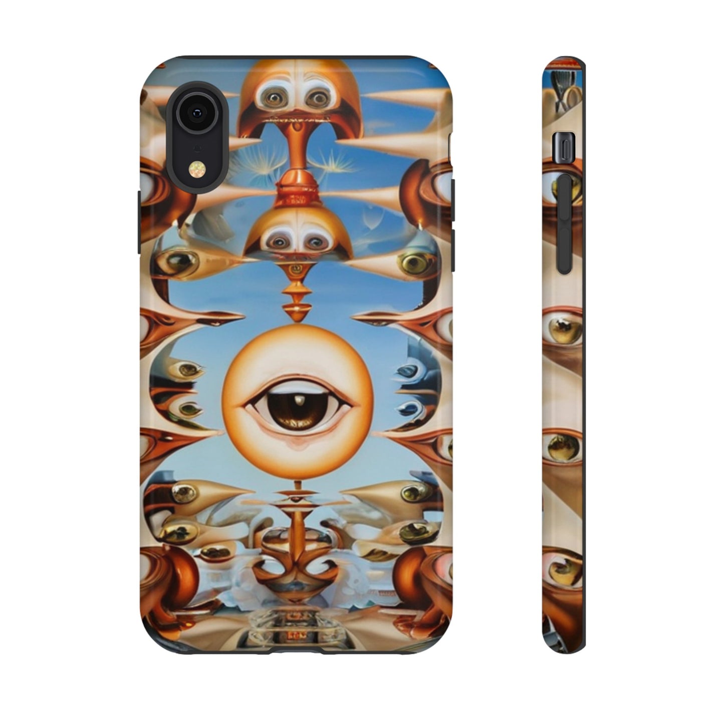 Surreal Suspect Phone Case for iPhone 8–16 Pro Max, Pixel 5–8 Pro, Galaxy S10–S24 Ultra - Designed by Thalia