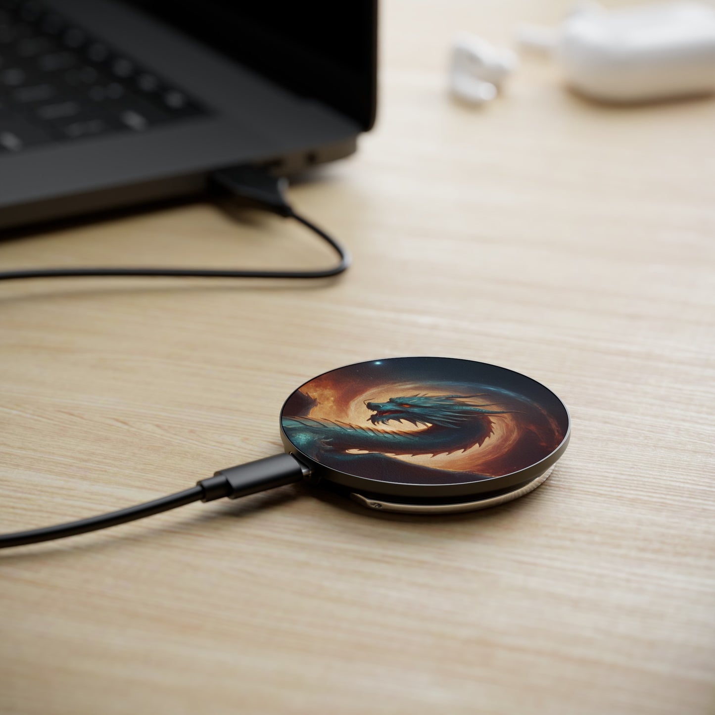 Chinese Zodiac Dragon Wireless Charger - Designed by Thalia