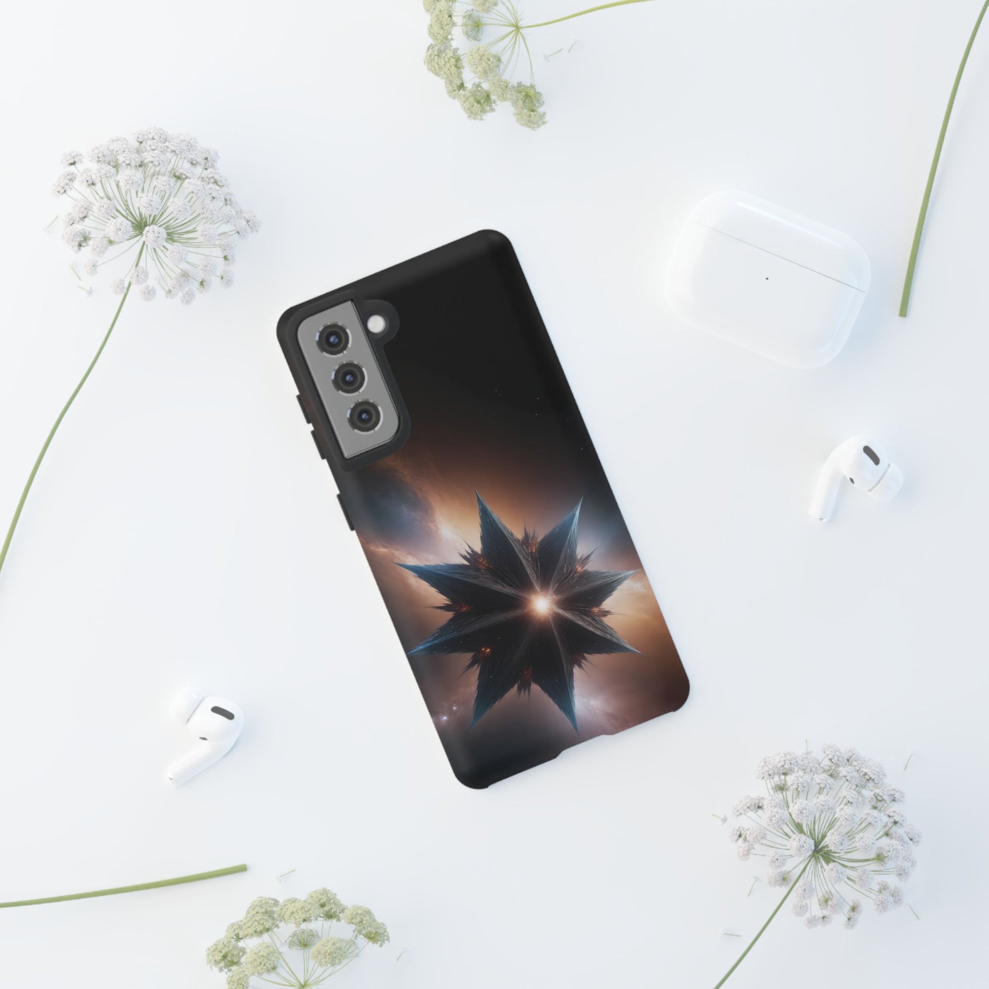 Fairy Star System Phone Case for iPhone 8–16 Pro Max, Pixel 5–8 Pro, Galaxy S10–S24 Ultra - Designed by Thalia