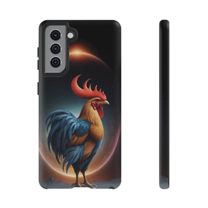 Chinese Zodiac Rooster Custom Phone Case for iPhone 8–16 Pro Max, Pixel 5–8 Pro, Galaxy S10–S24 Ultra - Designed by Thalia