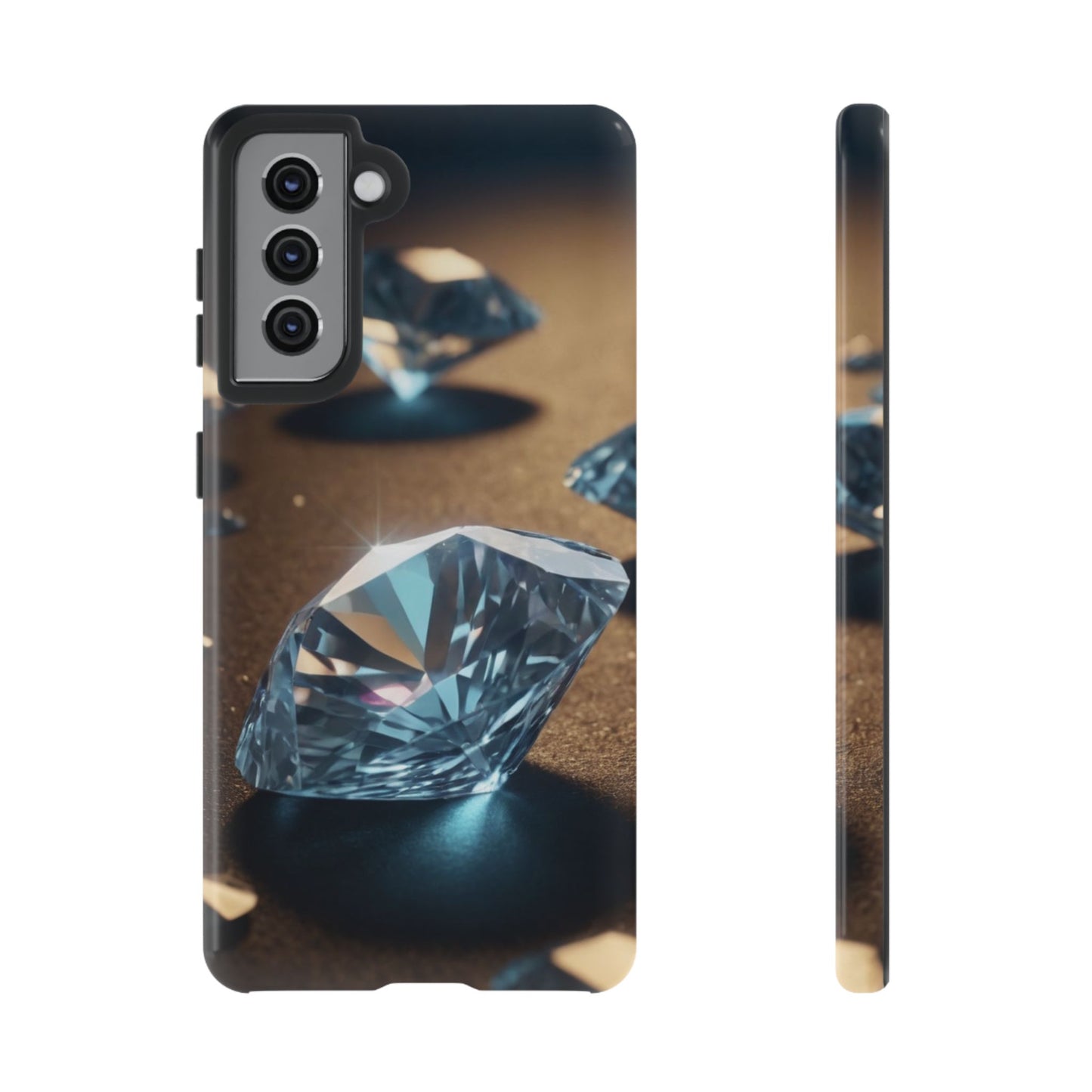 Raining Diamonds Custom, Stylish, Unique & UV protected phone case for Google Pixel, Samsung & iPhone - design for all models - Designed by Thalia