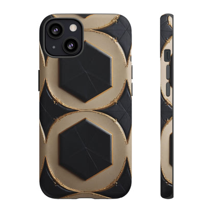 Imperial Elegance Phone Case for iPhone 8–16 Pro Max, iPhone 8 Plus–13 Mini, iPhone XS–XS Max, iPhone 11–14 Pro Max - Designed by Thalia