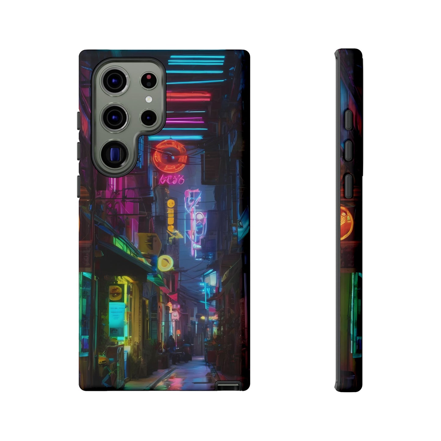 Electric Neon Custom Phone Case for Samsung Galaxy S10–S24 - Designed by Thalia