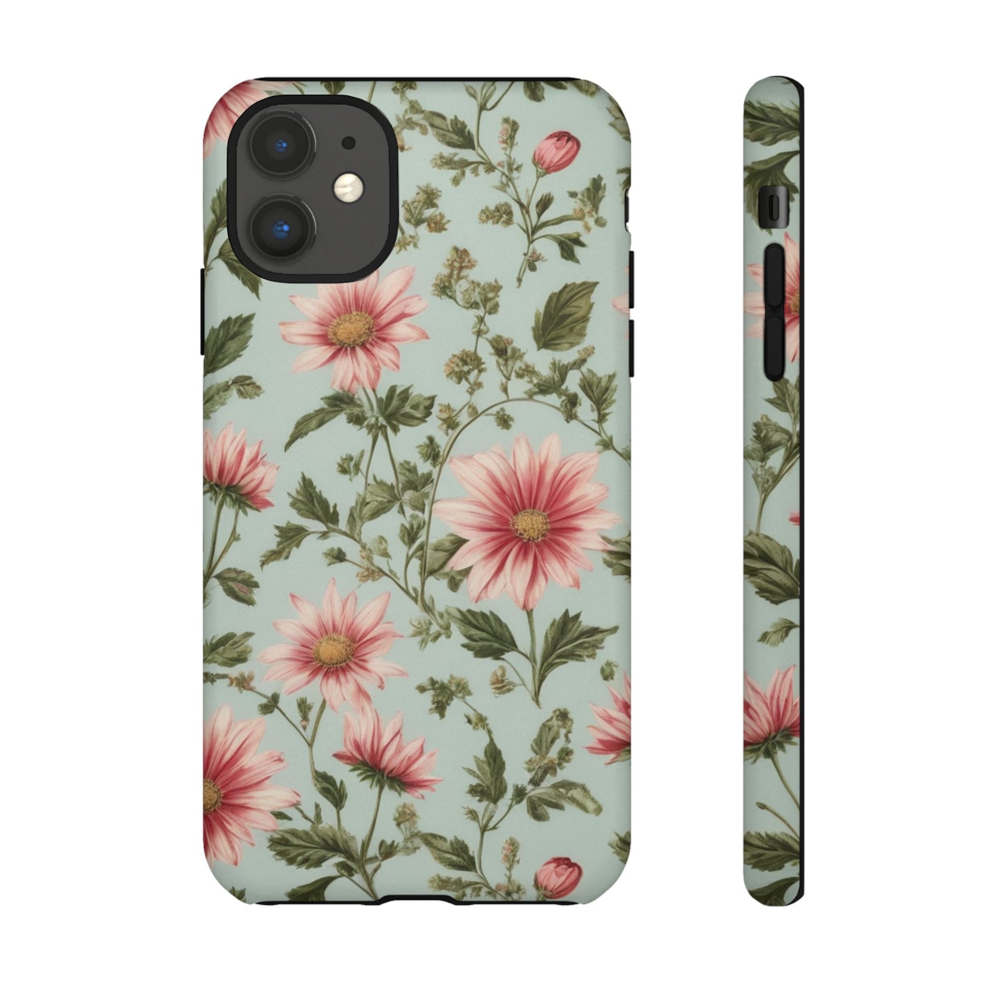 Flower Garden Custom Phone Case for iPhone 8–16 Pro Max, Pixel 5–8 Pro, Galaxy S10–S24 Ultra - Designed by Thalia