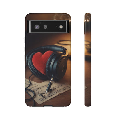 Love Key Phone Case for Google Pixel 8 Pro, Pixel 8, Pixel 7, Pixel 6 Pro, Pixel 6, Pixel 5 5G - Designed by Thalia