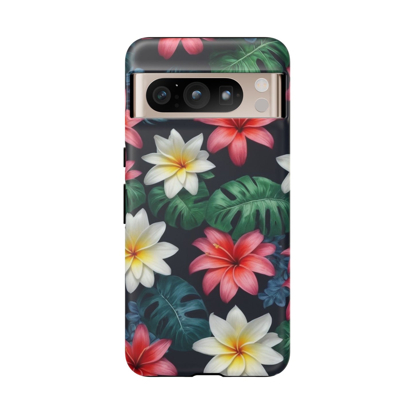 Hawaiian Flowers Phone Case for Google Pixel 8 Pro, Pixel 8, Pixel 7, Pixel 6 Pro, Pixel 6, Pixel 5 5G - Designed by Thalia