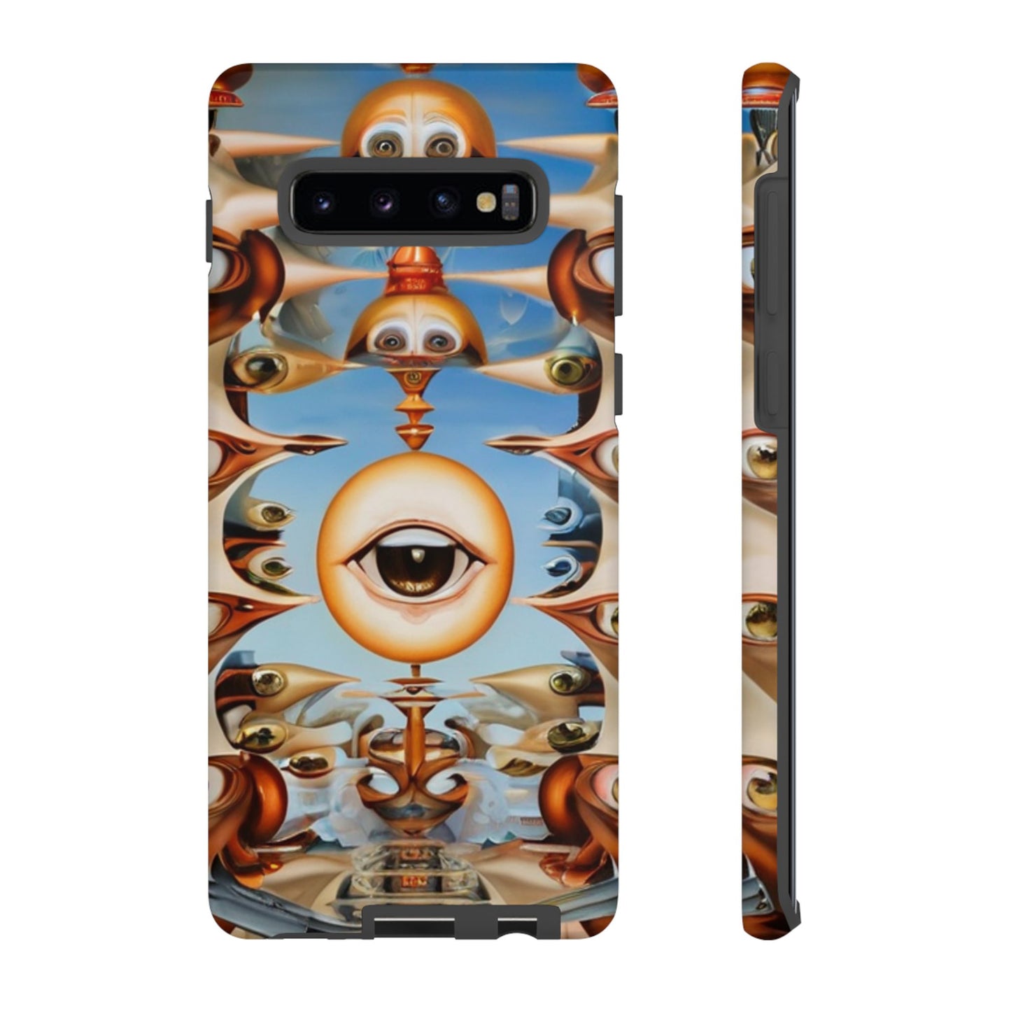 Surreal Suspect Custom Phone Case for Samsung Galaxy S10–S10 Plus, S20–S20 Ultra, S21, S22, S23, S24 Ultra - Designed by Thalia