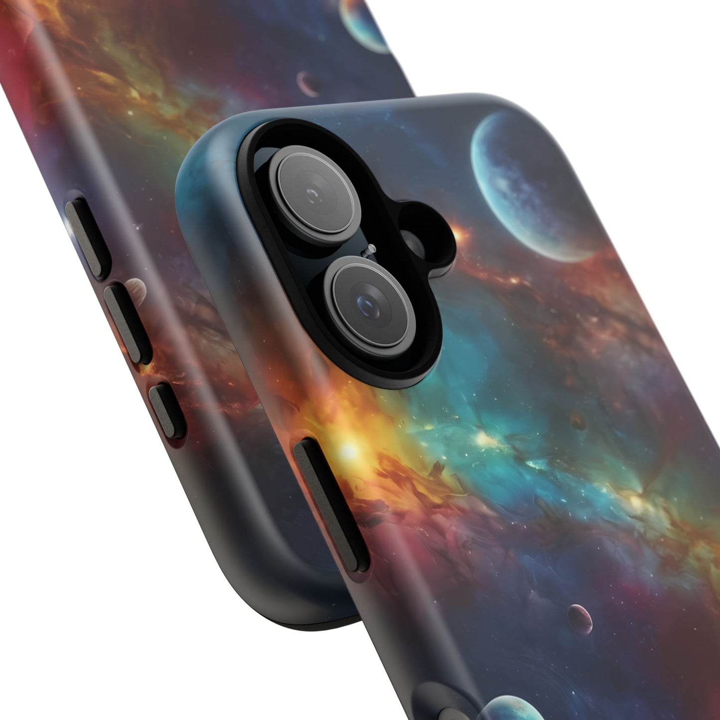 Cosmic Voyage Phone Case for iPhone 8–16 Pro Max, iPhone 8 Plus–13 Mini, iPhone XS–XS Max, iPhone 11–14 Pro Max - Designed by Thalia