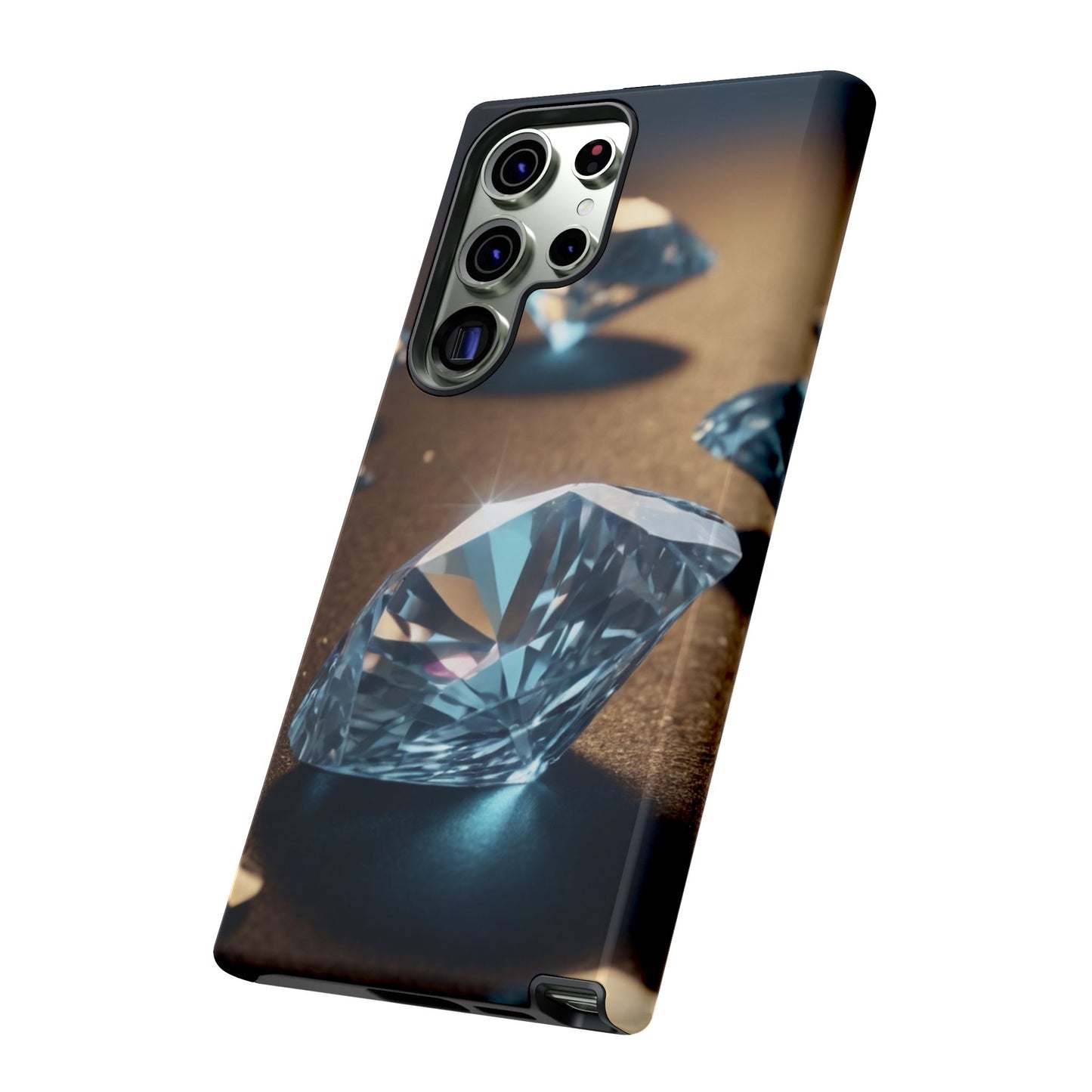 Raining Diamonds Custom, Stylish, Unique & UV protected phone case for Google Pixel, Samsung & iPhone - design for all models - Designed by Thalia