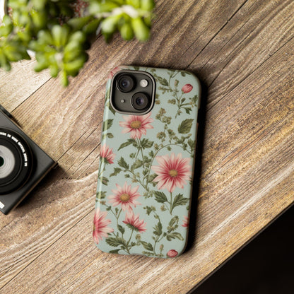 Flower Garden Phone Case for iPhone 8–16 Pro Max, iPhone 8 Plus–13 Mini, iPhone XS–XS Max, iPhone 11–14 Pro Max - Designed by Thalia