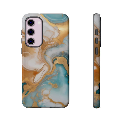 Marble Hues Phone Case for iPhone 8–16 Pro Max, Pixel 5–8 Pro, Galaxy S10–S24 Ultra - Designed by Thalia