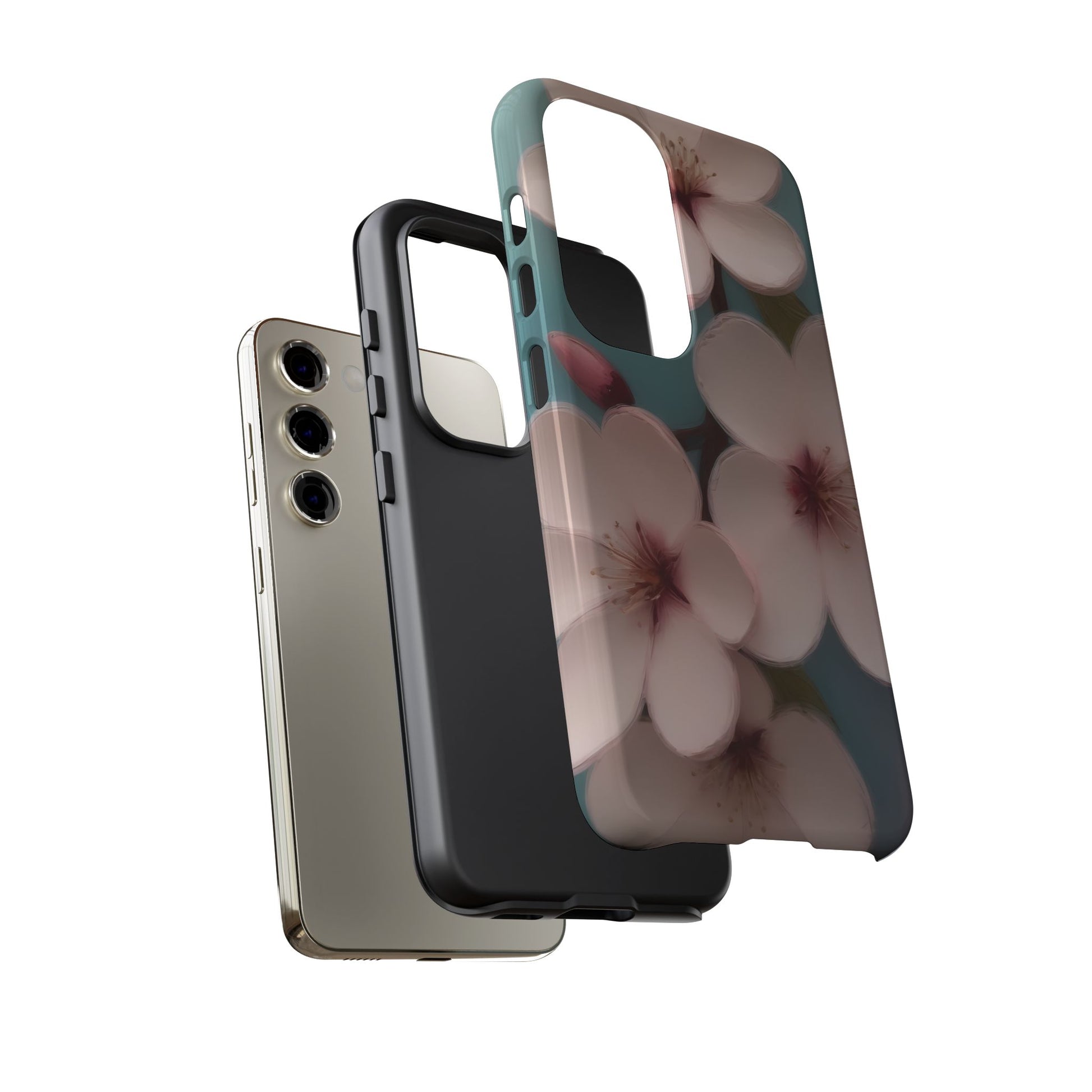 Cherry Blossom Phone Case for Samsung Galaxy S10–S24 - Designed by Thalia