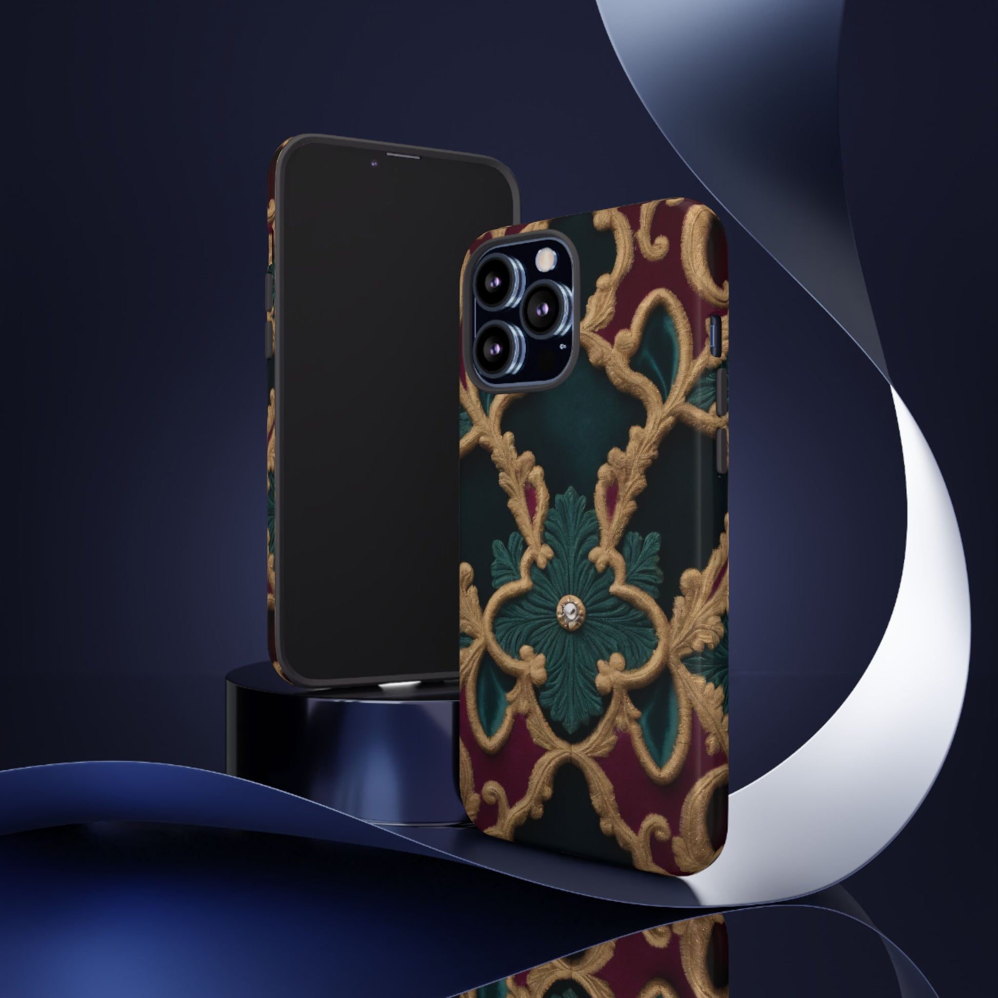 Velvet Luxe Phone Case for iPhone 8–16 Pro Max, iPhone 8 Plus–13 Mini, iPhone XS–XS Max, iPhone 11–14 Pro Max - Designed by Thalia