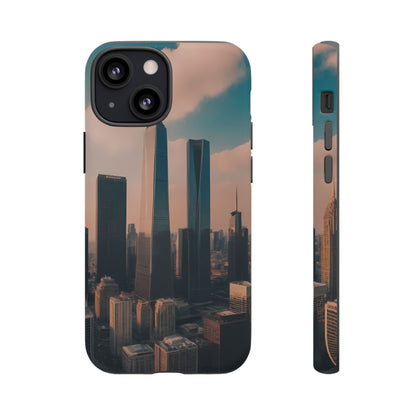 City Skylines Phone Case for iPhone 8–16 Pro Max, iPhone 8 Plus–13 Mini, iPhone XS–XS Max, iPhone 11–14 Pro Max - Designed by Thalia