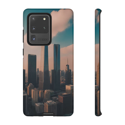 City Skylines Custom Phone Case for Samsung Galaxy S10–S10 Plus, S20–S20 Ultra, S21, S22, S23, S24 Ultra - Designed by Thalia