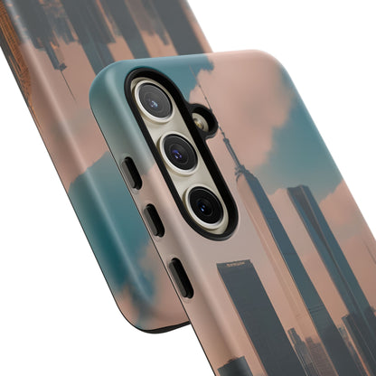 City Skylines Custom Phone Case for Samsung Galaxy S10–S10 Plus, S20–S20 Ultra, S21, S22, S23, S24 Ultra - Designed by Thalia