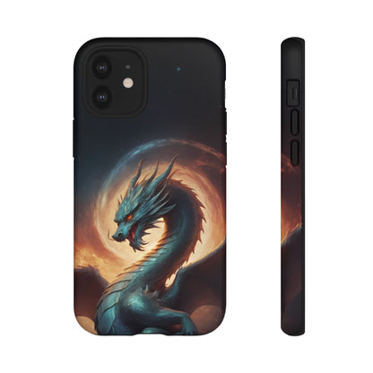 Chinese Zodiac Dragon Phone Case for iPhone 8–16 Pro Max, Pixel 5–8 Pro, Galaxy S10–S24 Ultra - Designed by Thalia