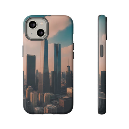 City Skylines Phone Case for iPhone 8–16 Pro Max, iPhone 8 Plus–13 Mini, iPhone XS–XS Max, iPhone 11–14 Pro Max - Designed by Thalia