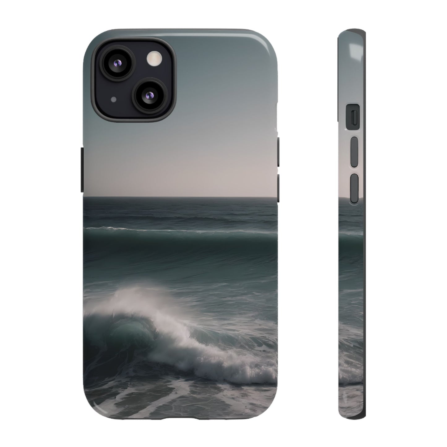 Cool Ocean Phone Case for iPhone 8–16 Pro Max, iPhone 8 Plus–13 Mini, iPhone XS–XS Max, iPhone 11–14 Pro Max - Designed by Thalia