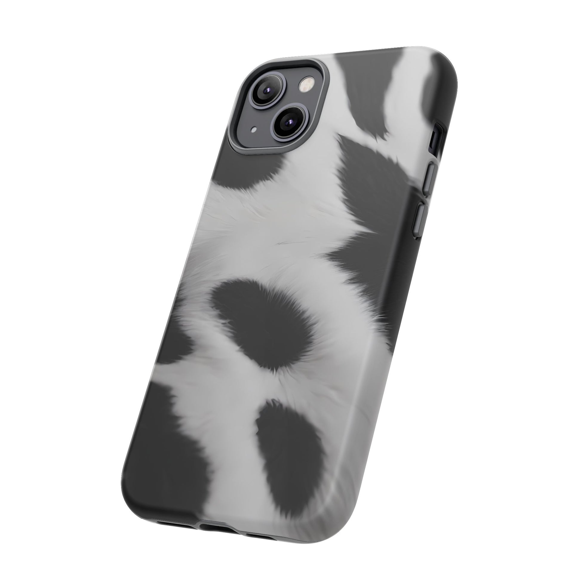 Chic Bovine Elegance Phone Case for iPhone 8–16 Pro Max, Pixel 5–8 Pro, Galaxy S10–S24 Ultra - Designed by Thalia