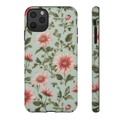 Flower Garden Custom Phone Case for iPhone 8–16 Pro Max, Pixel 5–8 Pro, Galaxy S10–S24 Ultra - Designed by Thalia