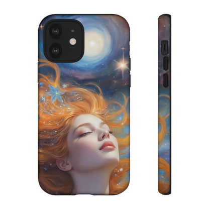 Celestial Dreams Custom Phone Case for iPhone 8–16 Pro Max, iPhone 8 Plus–13 Mini, iPhone XS–XS Max, iPhone 11–14 Pro Max - Designed by Thalia