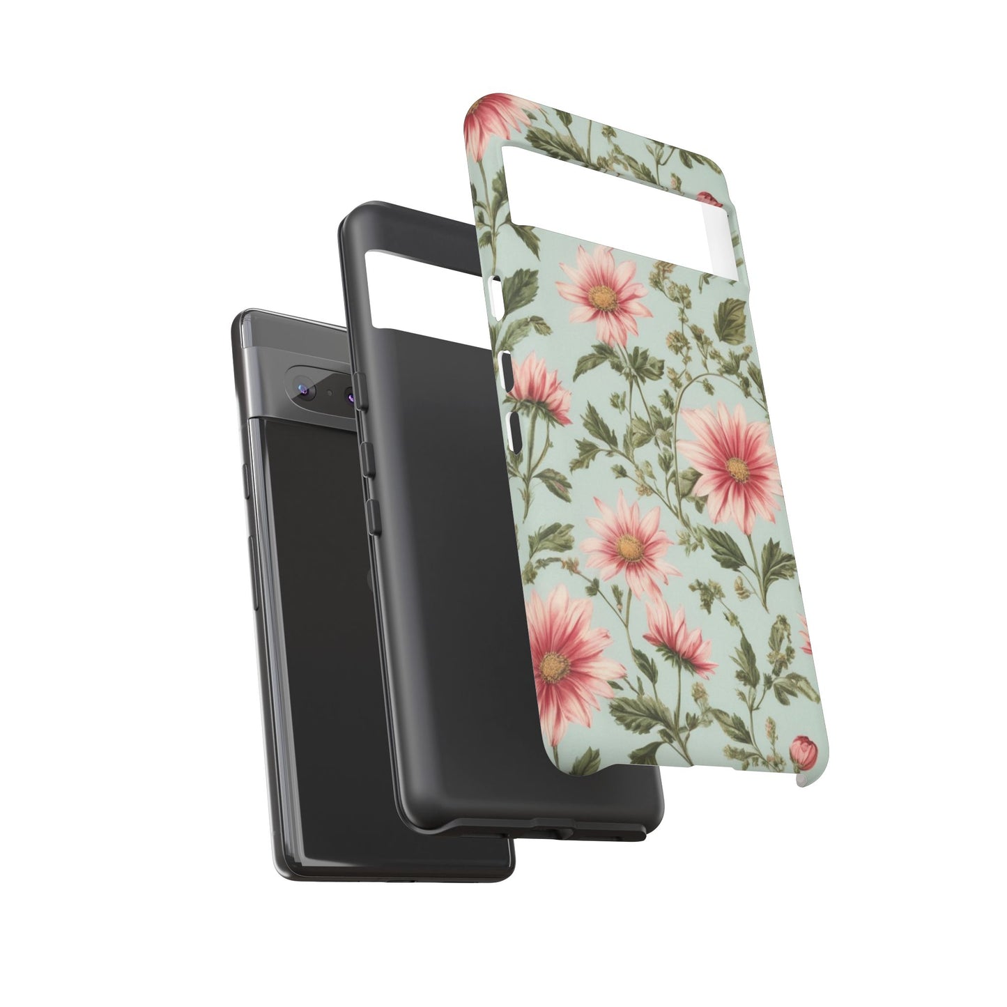 Flower Garden Phone Case for Google Pixel 8 Pro, Pixel 8, Pixel 7, Pixel 6 Pro, Pixel 6, Pixel 5 5G - Designed by Thalia