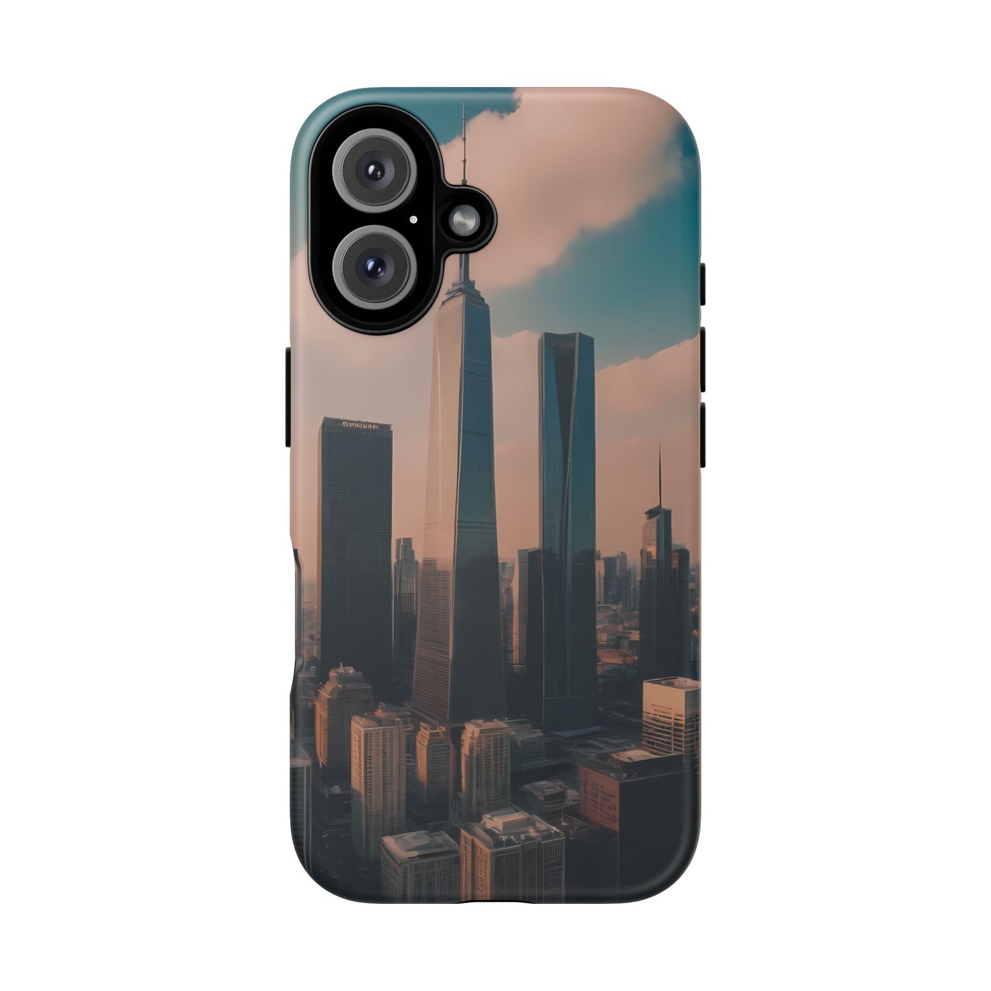 City Skylines Phone Case for iPhone 8–16 Pro Max, iPhone 8 Plus–13 Mini, iPhone XS–XS Max, iPhone 11–14 Pro Max - Designed by Thalia