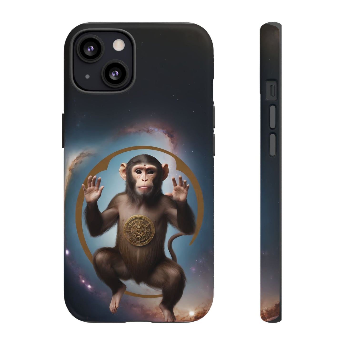 Chinese Zodiac Monkey Phone Case for iPhone 8–16 Pro Max, iPhone 8 Plus–13 Mini, iPhone XS–XS Max, iPhone 11–14 Pro Max - Designed by Thalia