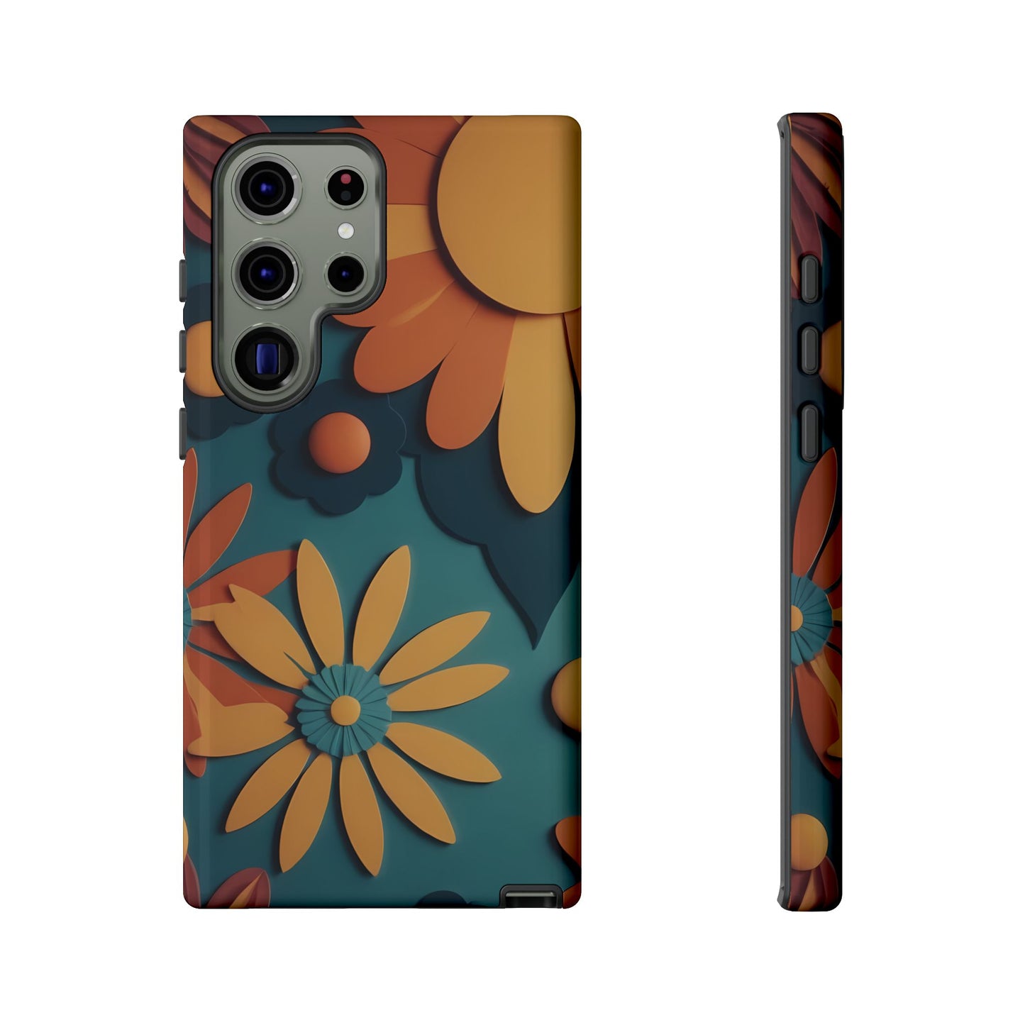 70s Retro Phone Case for iPhone 8–16 Pro Max, Pixel 5–8 Pro, Galaxy S10–S24 Ultra - Designed by Thalia