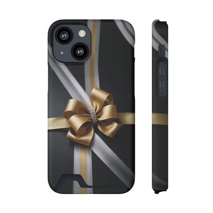 MagSafe Compatible Phone Case With Card Holder Priceless Gift Collection Design 3 - Designed by Thalia