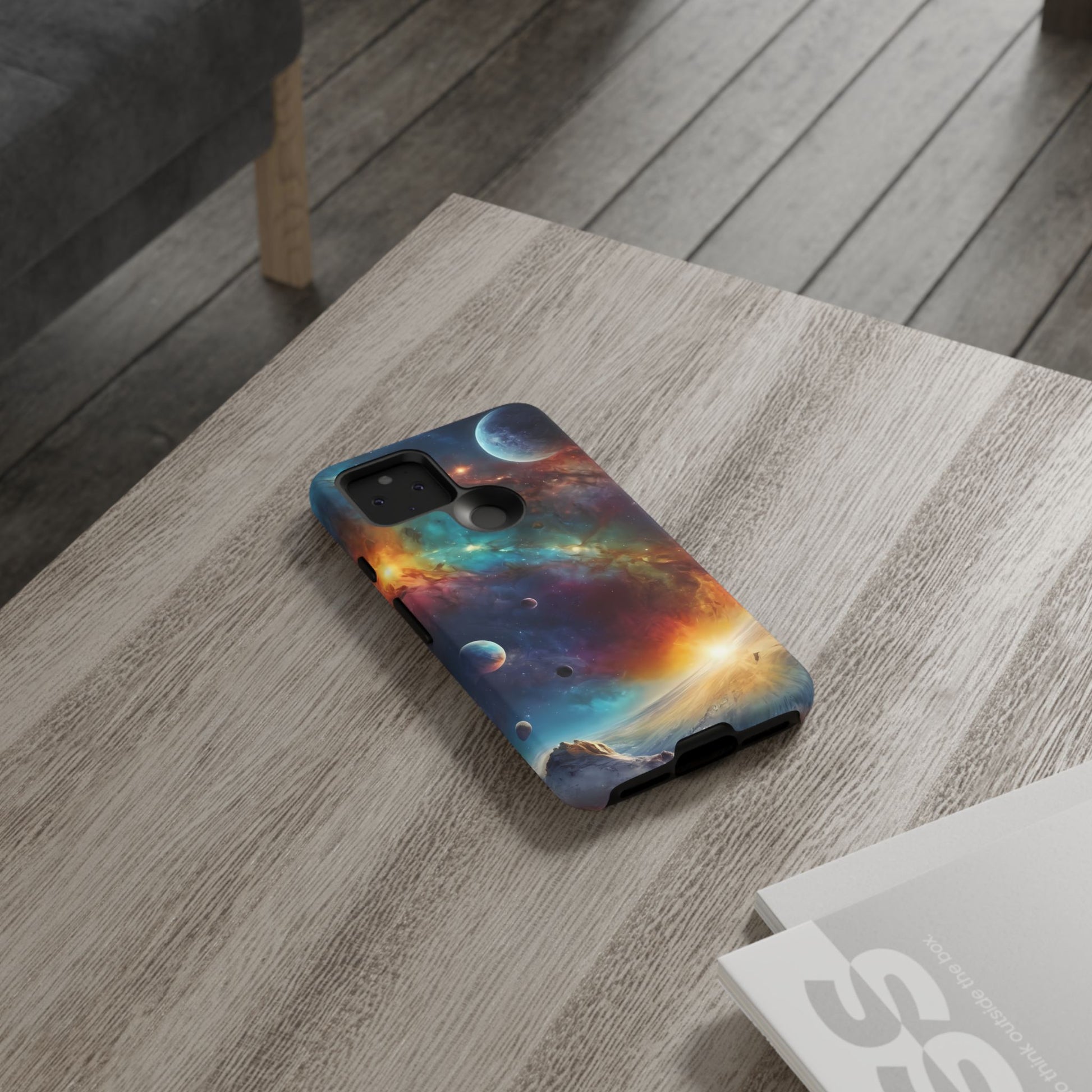 Cosmic Voyage Phone Case for iPhone 8–16 Pro Max, Pixel 5–8 Pro, Galaxy S10–S24 Ultra - Designed by Thalia