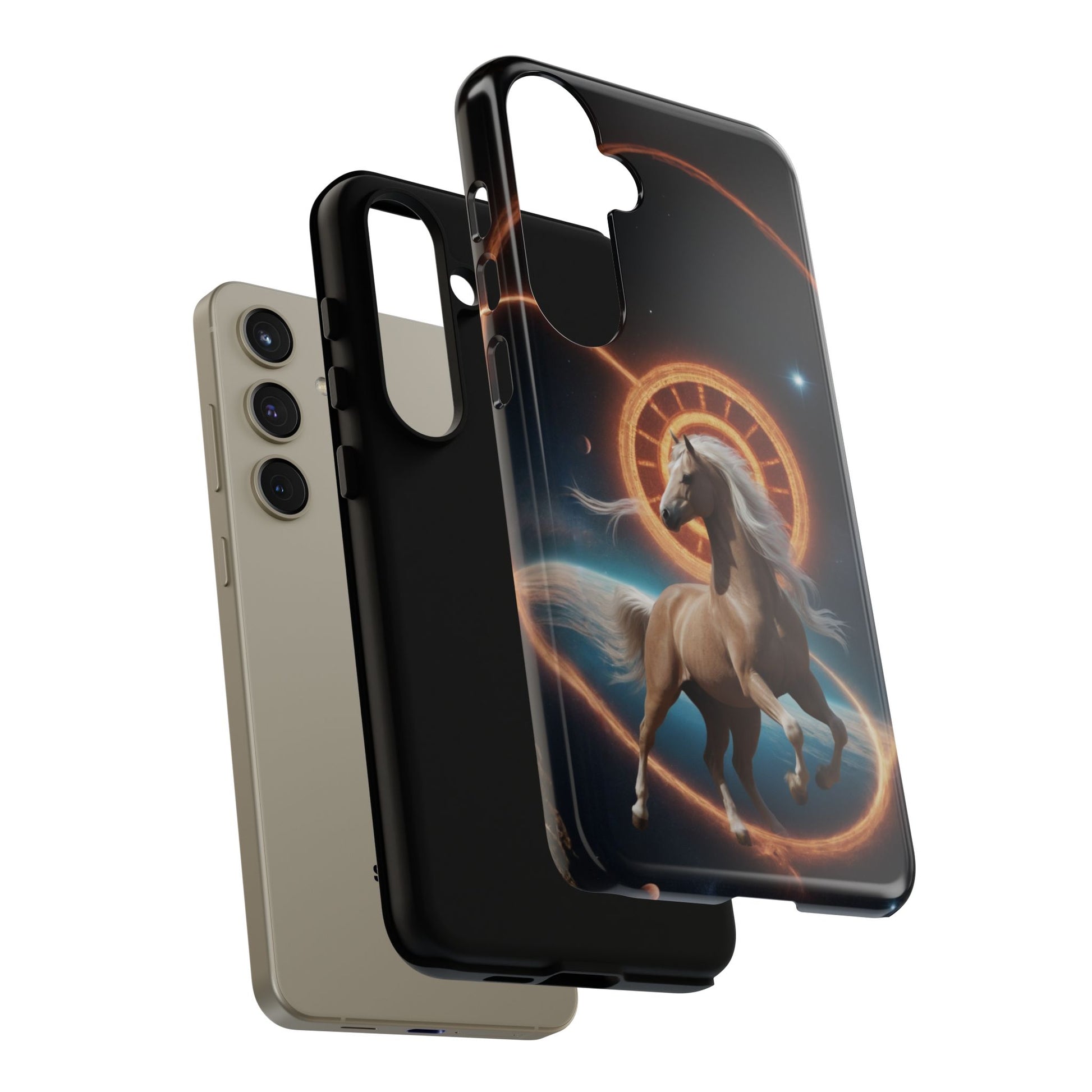 Chinese Zodiac Horse Phone Case for Samsung Galaxy S10–S24 - Designed by Thalia