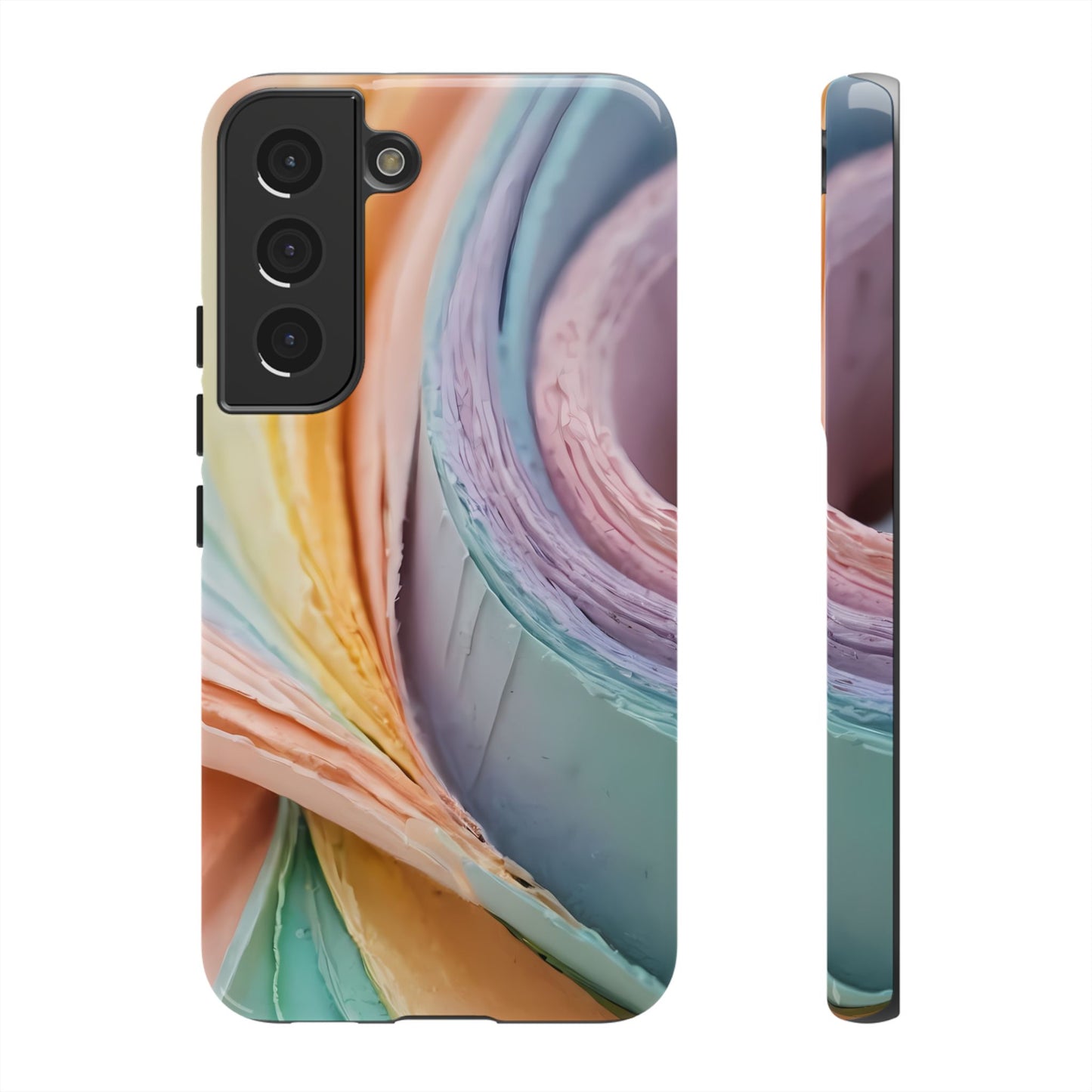 Pastel Perfection Custom Phone Case for Samsung Galaxy S10–S10 Plus, S20–S20 Ultra, S21, S22, S23, S24 Ultra - Designed by Thalia