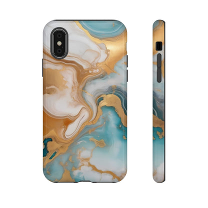 Marble Hues Phone Case for iPhone 8–16 Pro Max, Pixel 5–8 Pro, Galaxy S10–S24 Ultra - Designed by Thalia