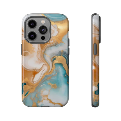 Marble Hues Phone Case for iPhone 8–16 Pro Max, iPhone 8 Plus–13 Mini, iPhone XS–XS Max, iPhone 11–14 Pro Max - Designed by Thalia