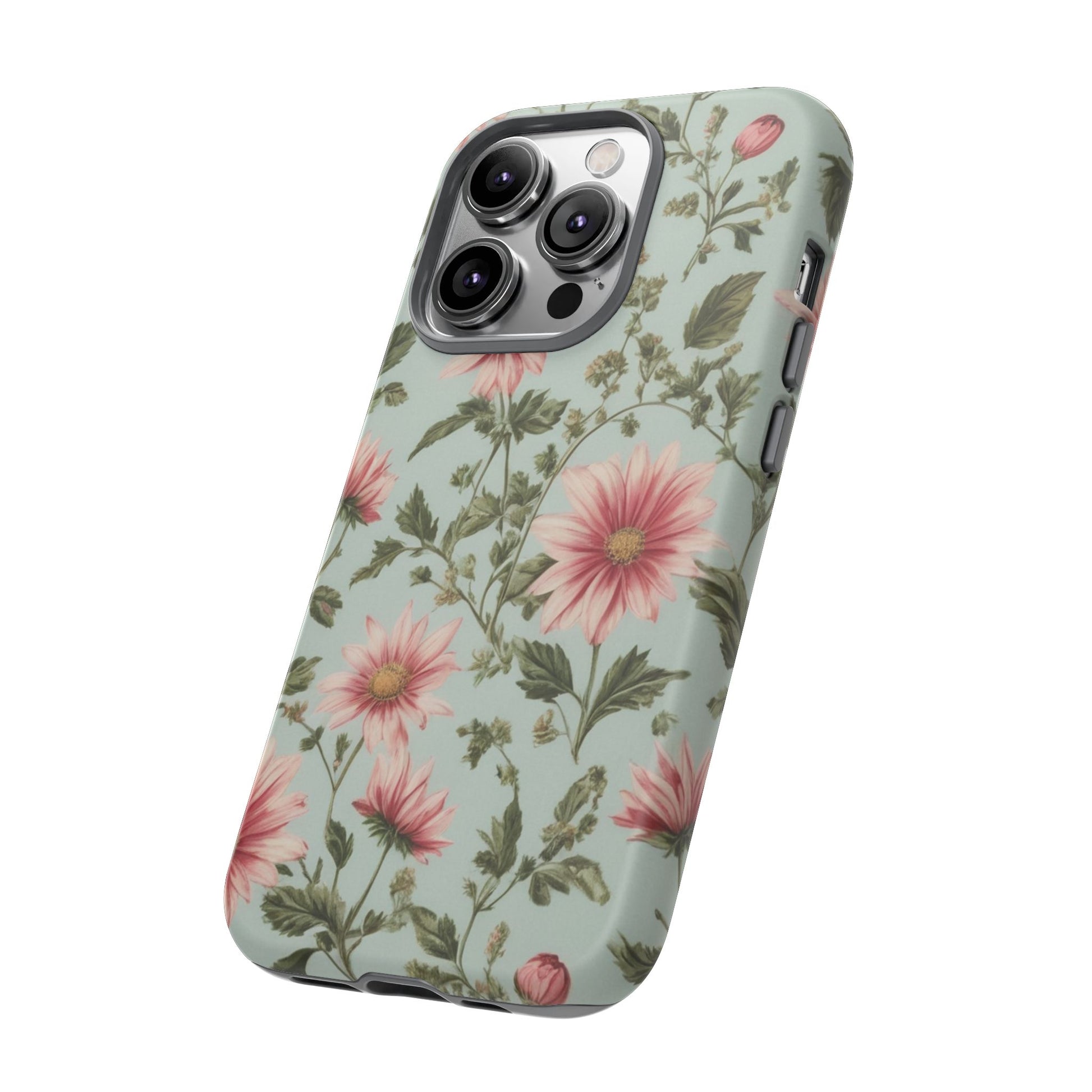 Flower Garden Custom Phone Case for iPhone 8–16 Pro Max, Pixel 5–8 Pro, Galaxy S10–S24 Ultra - Designed by Thalia