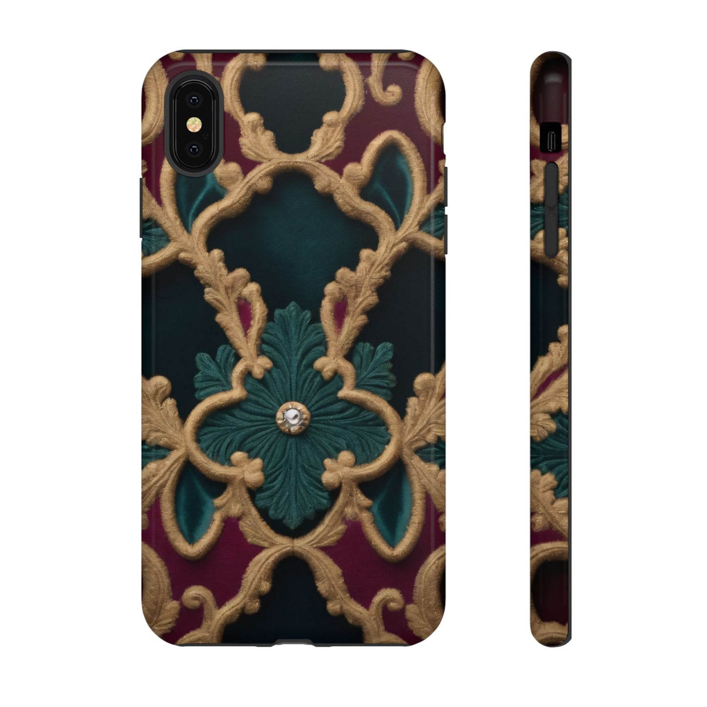 Velvet Luxe Phone Case for iPhone 8–16 Pro Max, Pixel 5–8 Pro, Galaxy S10–S24 Ultra - Designed by Thalia