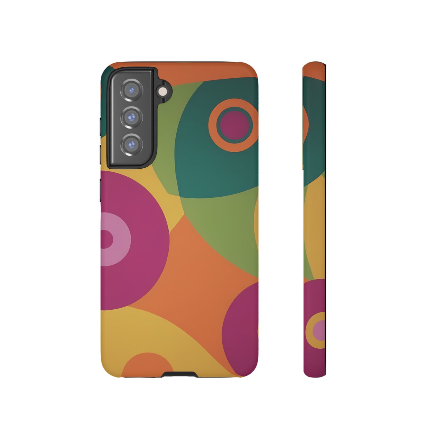 60s Retro Custom Phone Case for Samsung Galaxy S10–S24 Ultra - Designed by Thalia