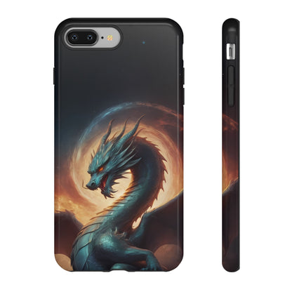 Chinese Zodiac Dragon Phone Case for iPhone 8–16 Pro Max, Pixel 5–8 Pro, Galaxy S10–S24 Ultra - Designed by Thalia