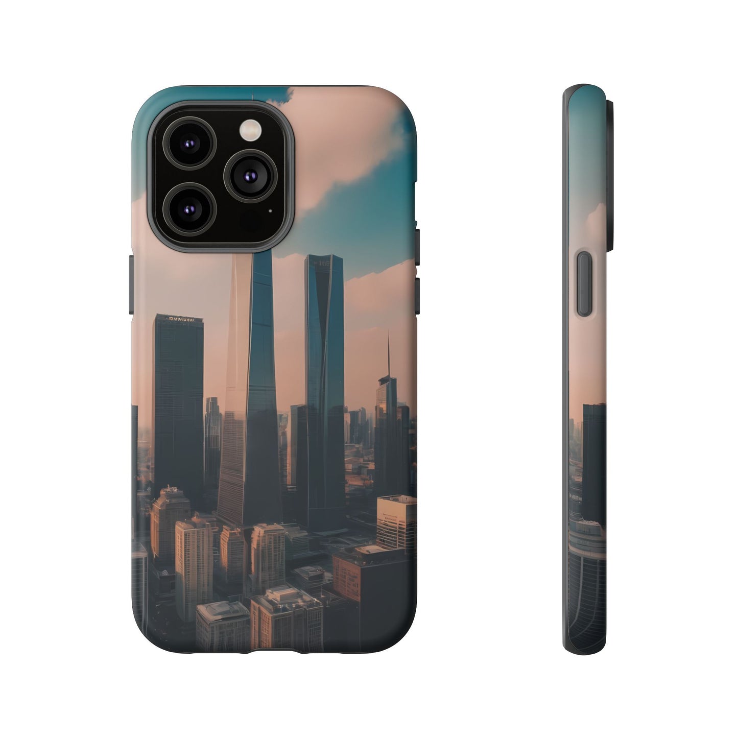 City Skylines Phone Case for iPhone 8–16 Pro Max, iPhone 8 Plus–13 Mini, iPhone XS–XS Max, iPhone 11–14 Pro Max - Designed by Thalia