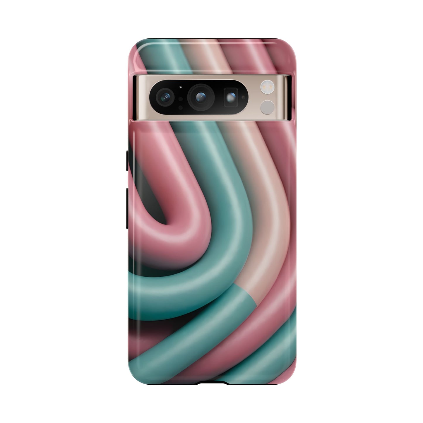 50s Retro Custom Phone Case for Google Pixel 8 Pro, Pixel 8, Pixel 7, Pixel 6 Pro, Pixel 6, Pixel 5 5G - Designed by Thalia